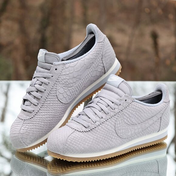 Nike Classic Cortez Leather Premium Croc - Picture 4 of 13